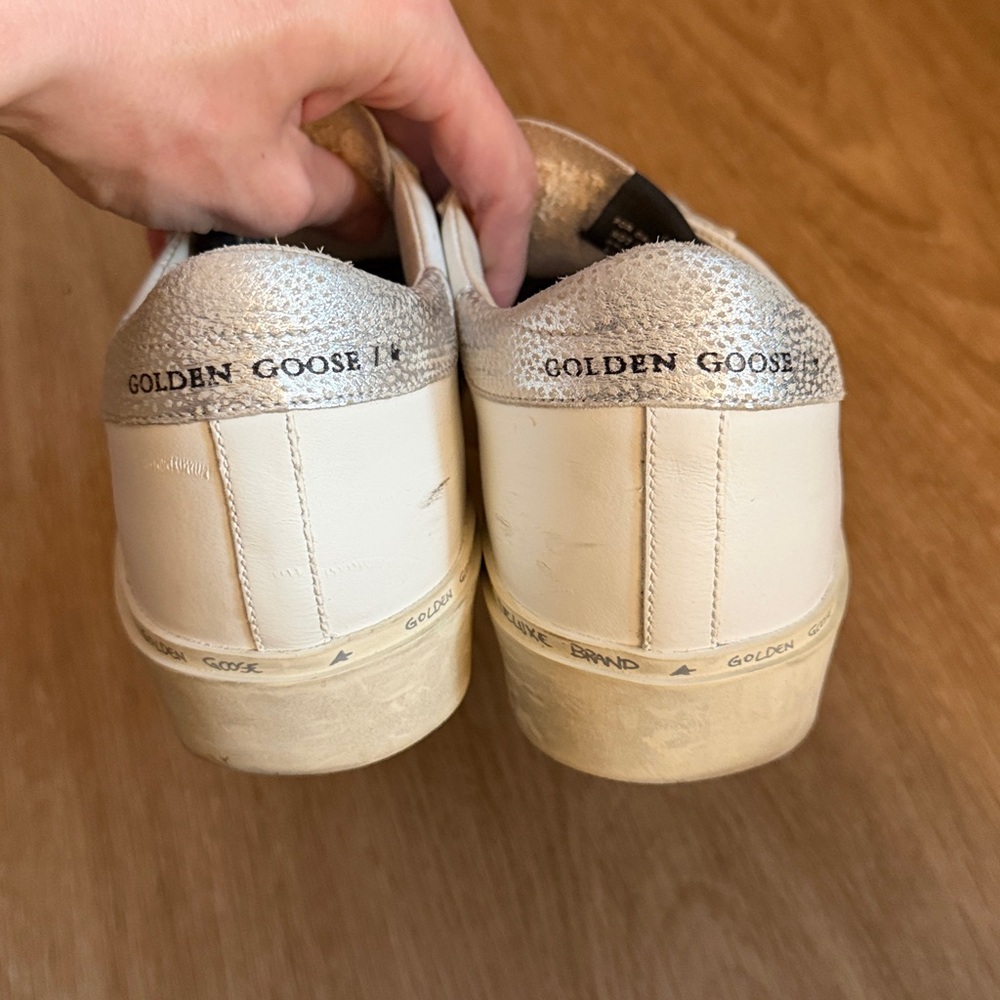 EUC Golden Goose hi-star sneakers 9 - Picture 7 of 8